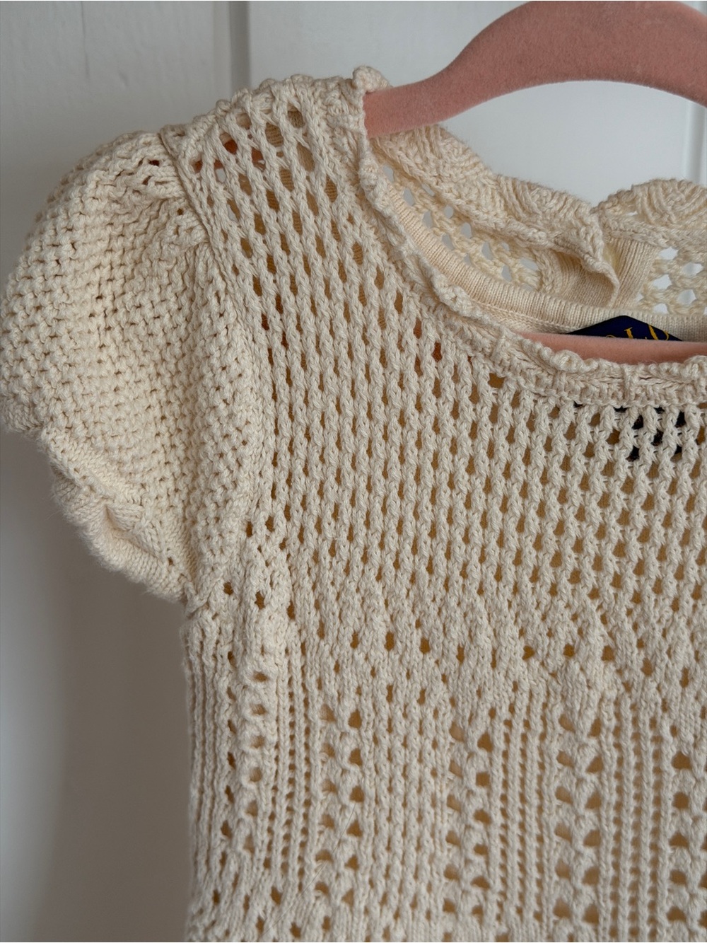 Polo Ralph Lauren Crochet Toddler Dress 4T - Picture 3 of 6
